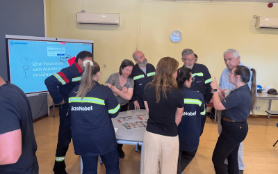 Capacitación en gestión de residuos industriales en Pinturas INCA